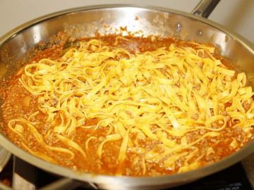 Hotel Smeraldo Tagliatelle al ragu