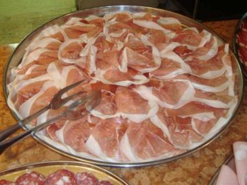 Hotel Smeraldo prosciutto