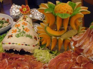 Hotel Smeraldo prosciutto e melone