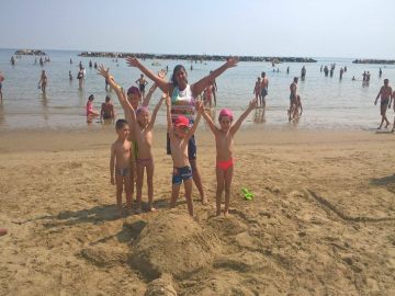 Hotel Smeraldo Cesenatico animazione spiaggia
